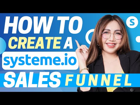 How To Create A Sales Funnel In Systeme.io for FREE | FULL STEP-BY-STEP TUTORIAL
