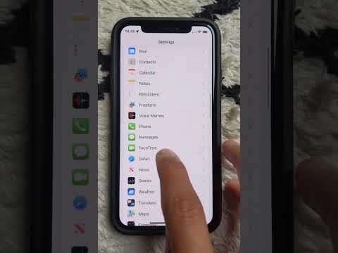 how to change the iPhone Safari default search engine