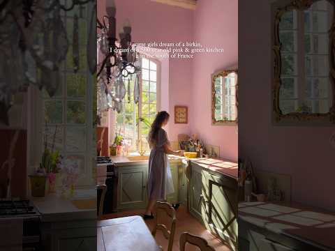 A 500 year old French kitchen#cake #baking #recipe #kitchen #france #castle #glutenfree #cottagecore