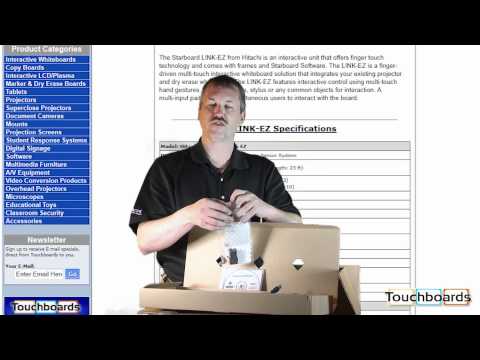 Unpacking Your Hitachi LINK-EZ StarBoardLink Interactive Unit Review
