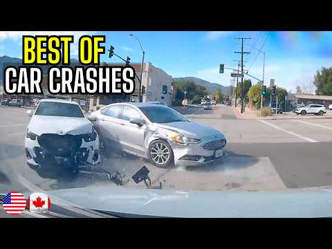 BEST OF CAR CRASHES COMPILATION | USA &amp; CANADA - 74