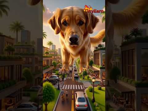 Big paws. Bigger heart. Tiny city. 💙🐾#DogGuardian #MiniatureLife #AnimalLovers