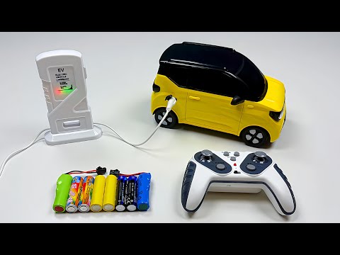 Unboxing Wuling Mini RC Car, RC Racing Car, Electric Fire Truck Toy as well as Clown Robot Toy