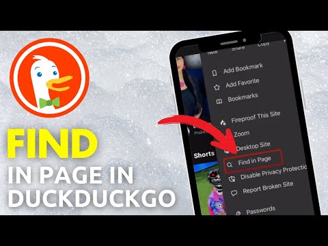 How to Find in Page on Duck Duck Go (EASY!)