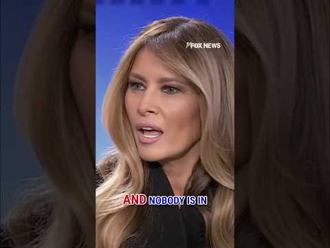 Melania declares: 'Nobody is in charge of me' #shorts
