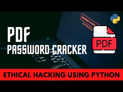 How to crack PDF password with Dictionary attack using Python | Ethical hacking with Python