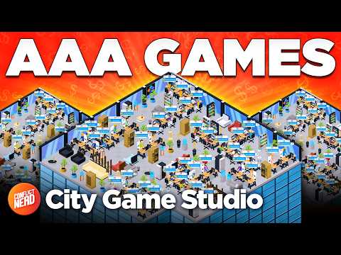 Developing My First AAA GAME in City Game Studio!