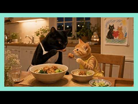 黒猫ジジの仲直り