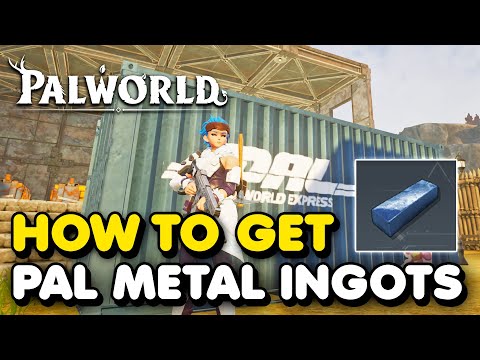 How To Craft PAL METAL INGOTS In Palworld