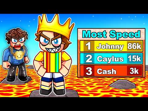 I Got #1 LEADERBOARD in Survive LAVA For Brainrots..