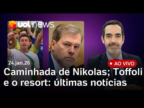 Moraes reage a caminhada de Nikolas; caso Master: Vorcaro revela apoio do BC, Toffoli e o resort e+