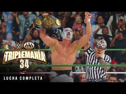 LUCHA COMPLETA: Dominik Mysterio vs. El Grande Americano, Megacampeonato | AAA Triplemania 2026