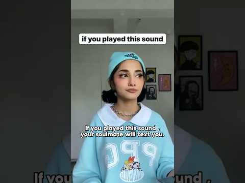 If you played this sound your soulmate will text you.#linky #linkyapp #ai #chatbot