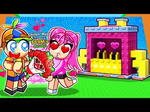 Johnny &amp; Daisy Play VALENTINE Update In Escape a Tsunami For Brainrots...