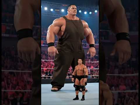 GIANT John Cena CRUSHES His Opponent?! 👀🔥 #wwe #wrestling #viralshorts