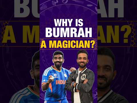 Why is Bumrah a magician 🪄✨ #T20WorldCup #Bumrah