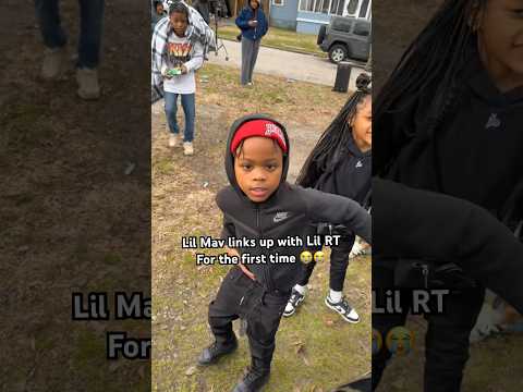 Lil Mav links up with Lil RT For the first time 😭😭