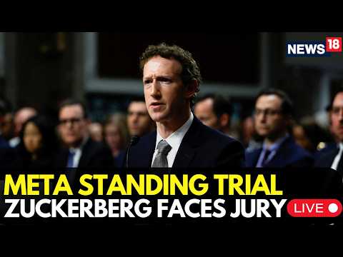 WATCH LIVE NOW: Meta CEO Mark Zuckerberg Faces Jury in Landmark Trial | Facebook | Social Media