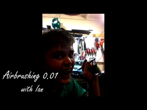 Airbrushing 0.01 with Ian