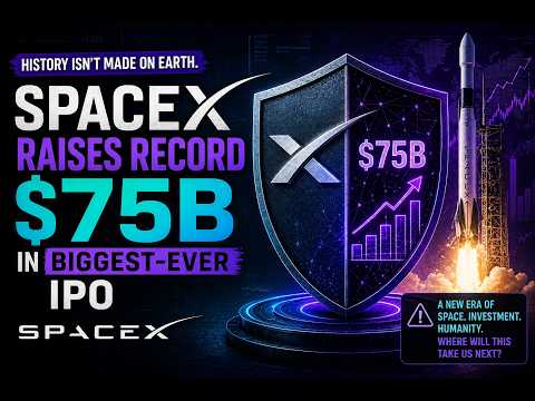 Breaking tech news 15th jun 2026 | SpaceX has just shattered records with a colossal $75 billion IPO