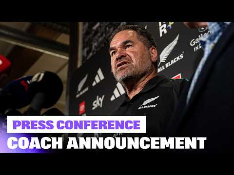 All Blacks Head Coach Dave Rennie | Introductory Press Conference