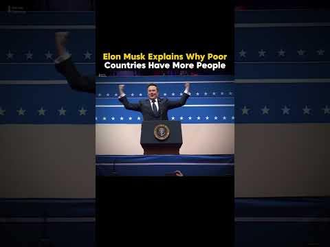 Population Growth Explained🚀📈 #elonmusk #population #inspiration