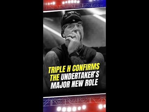 Triple H confirms The Undertaker’s new role in AAA! What do you think #TripleH #TheUndertaker #AAA