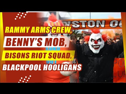 Rammy Arms Crew, Bennys Mob, Bisons Riot Squad.Blackpool Hooligans, Garang dan di Takuti #hooligans