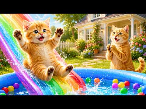 Live 🔴Mama Cat And Kitten ✨Funny Cat | Kucing 🌻 Cat Videos 😿 Cute Cat | Meow Meow