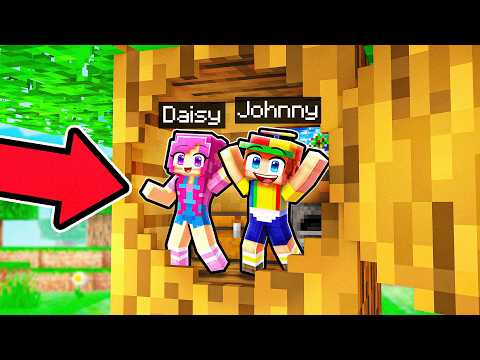 Johnny Survives 100 Days inside Tree in Minecraft…
