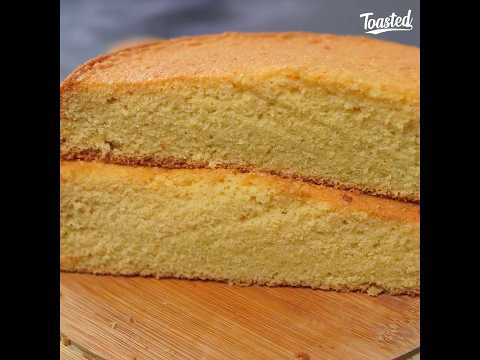 Vanilla Sponge Cake Recipe |  Fluffy Vanilla Cake | Vanilla Sponge Cake Recipe Without Oven