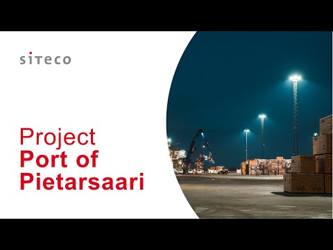 SITECO Project: Port of Pietarsaari - Official Clip (EN)