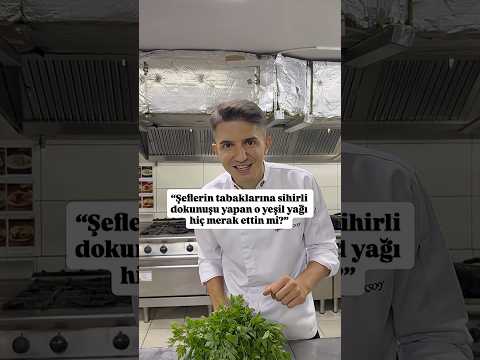 🌿 Rengiyle tabaklara canlılık, kokusuyla tazelik katan yeşil yağ…