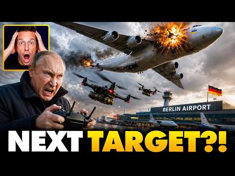 🚨Russia Bombs Germany!? Massive Explosive Drone STRIKES Commercial Airport, Explosion | E.U. On Edge