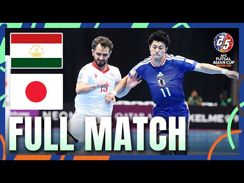 Tajikistan vs Japan | Full Match | AFC Futsal Asian Cup™ 2026 – Group Stage