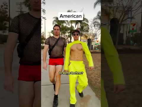 American gays vs. European straights #shorts