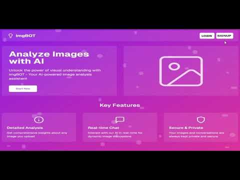 Conversational Image Recognition Chatbot | Prototype Demo | imgBOT | SIH'24