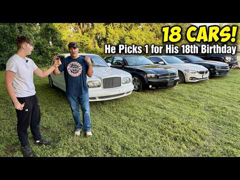 I Let My Son Pick Any Car From 18 on His 18th Birthday and High School Graduation — He Chose This