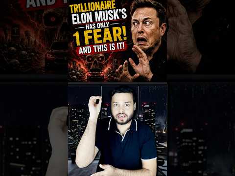 Trillionaire Elon Musk’s BIGGEST FEAR! Only 1 Fear - BYD Cars #shorts