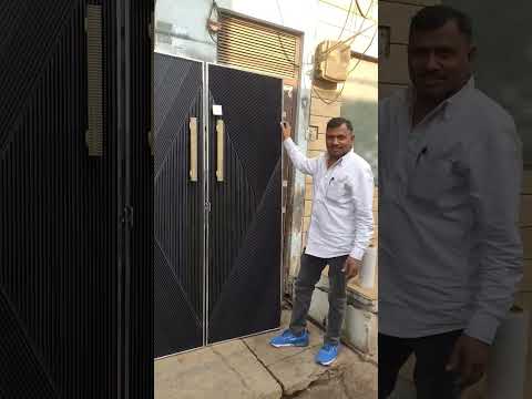 full video making aluminium profile Gate specialist bye Saifi Steel welding work