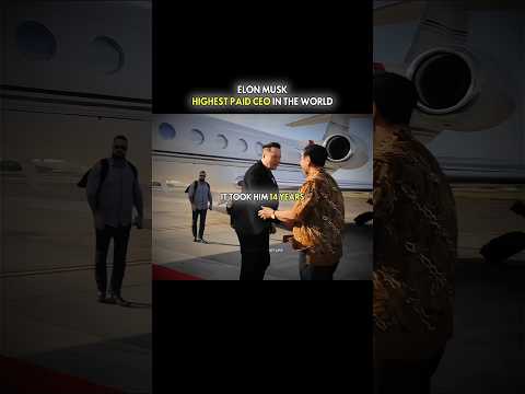 Highest paid CEO in The world today🚀 #ElonMusk #SuccessMindset #Billionaire