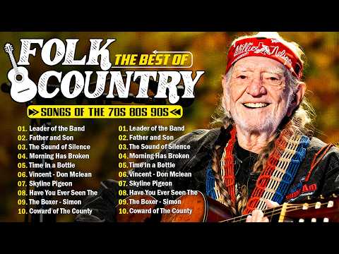 BEST OF 70S 80S FOLK ROCK &amp; COUNTRY MUSIC - Kenny Rogers, Elton John, John Denver, Simon &amp; Garfunkel