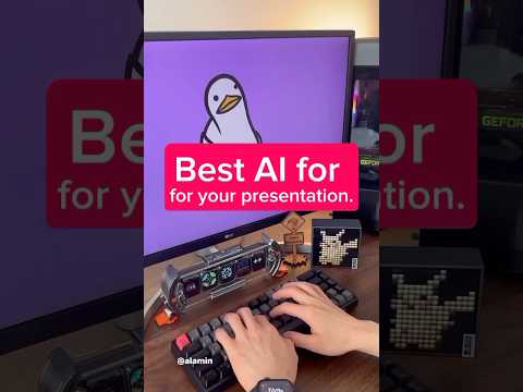 Best FREE AI For Your Presentation