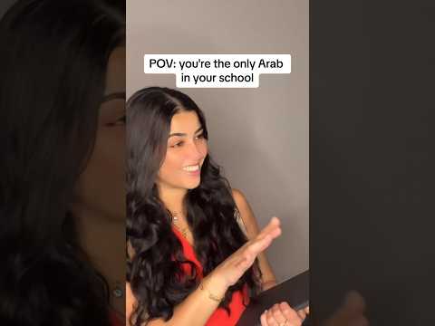 When you’re the only Arab in your school 😂