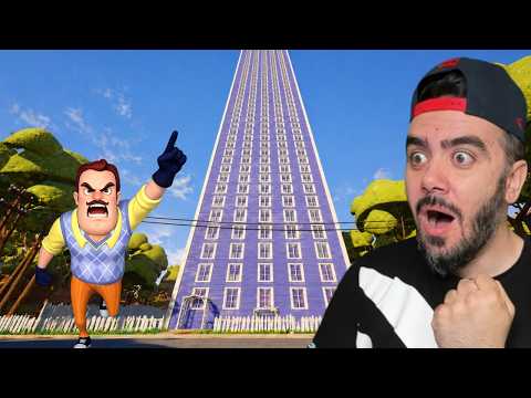 WILSON EVINI ÇOK YÜKSEK YAPTI - HELLO NEIGHBOR MODS