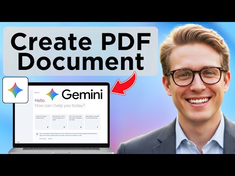 How to Create a PDF Document Directly in Gemini AI Effective Way