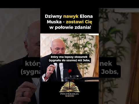 Dlaczego Elon Musk ZOSTAWIA ludzi w połowie zdania? 😳