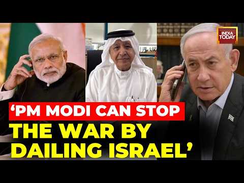 Ex-UAE envoy Speaks to India Today, Says 'PM Modi's One Call to Israel Can Stop the War'