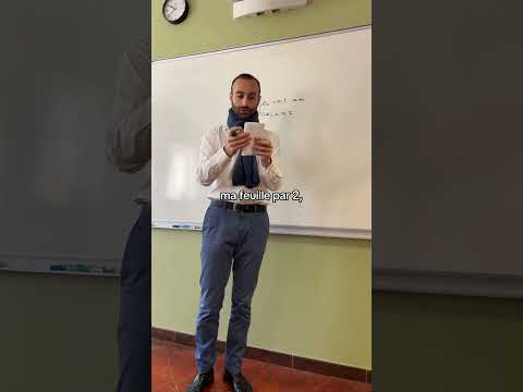 Elon Musk me propose une collaboration en plein cours! #maths #mathematiques #prof #professeur