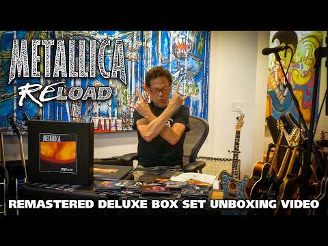 Metallica: ReLoad (Remastered Deluxe Box Set) Unboxing Video